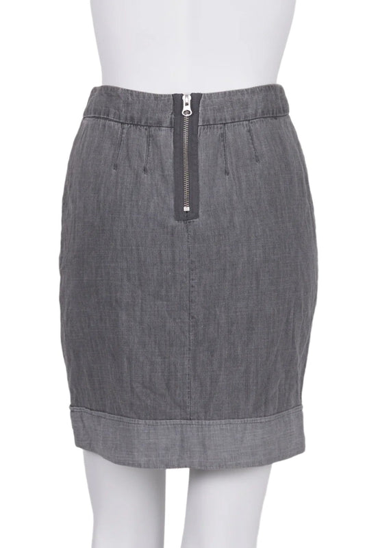 Witchery Grey Denim Skirt 6