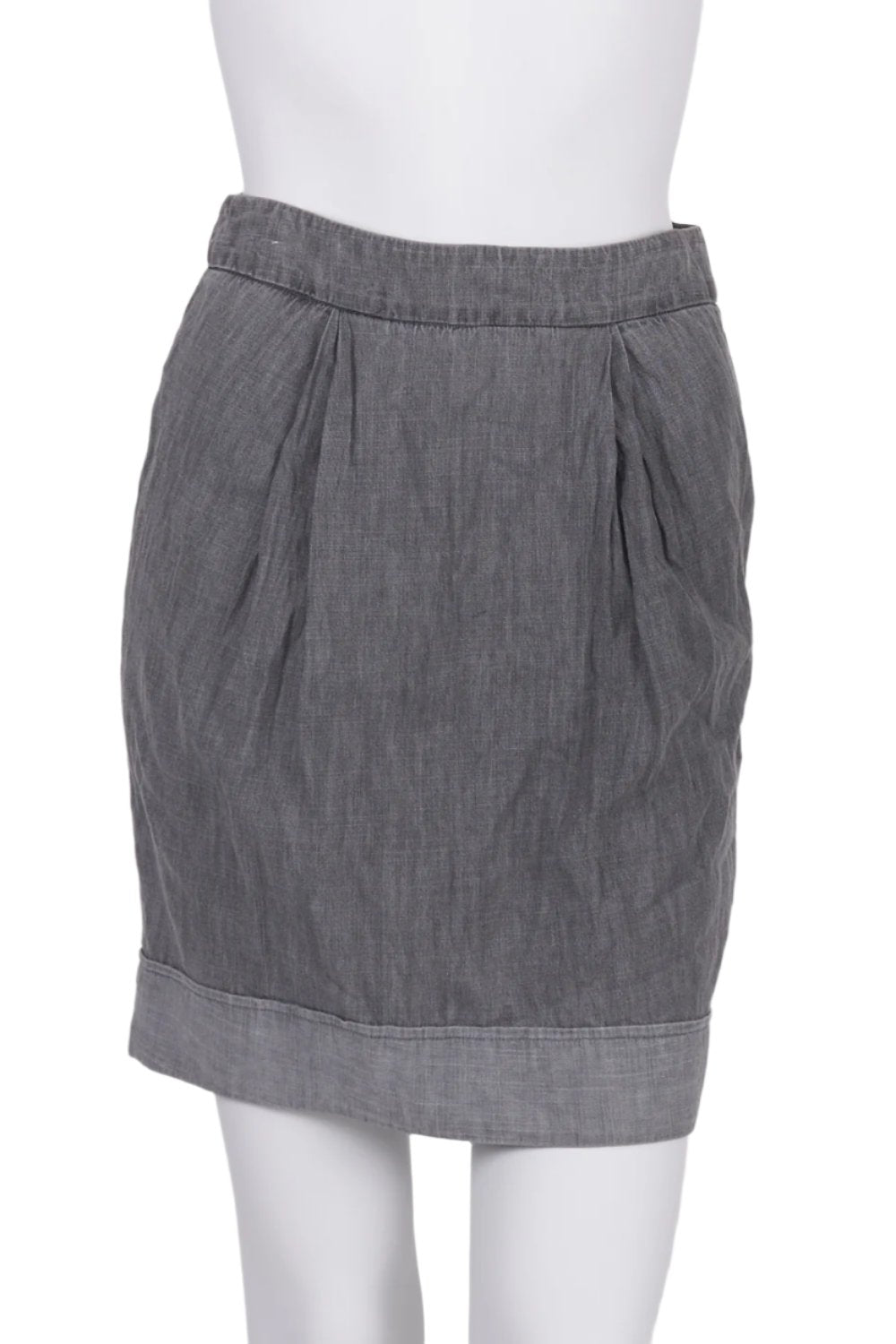 Witchery Grey Denim Skirt 6