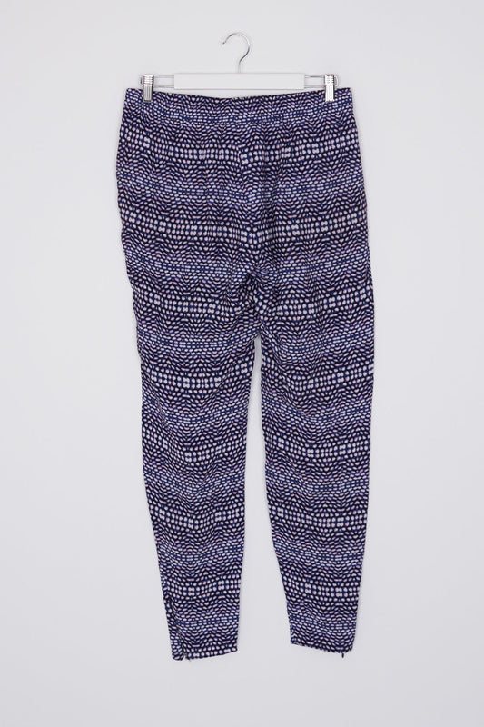 Witchery Blue Patterned Pants 10