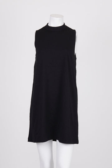 H&M Black Sleeveless High Neck Dress S