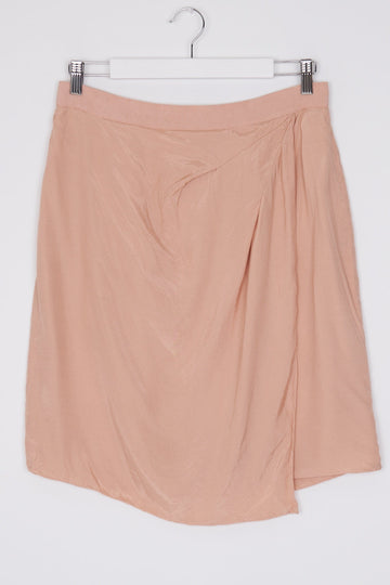 Aurelio Costarella Pink Wrap Skirt M