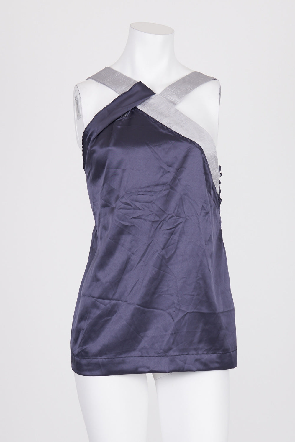 Jorge Purple Criss Cross Cami Top 10