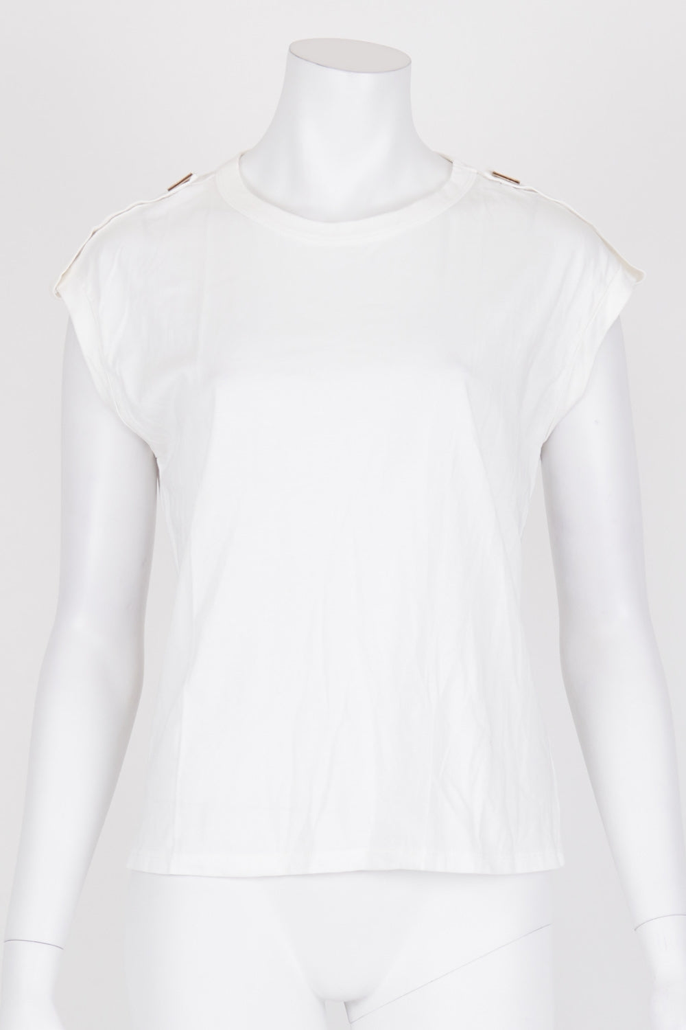 Sportscraft White Sleeveless Top XS