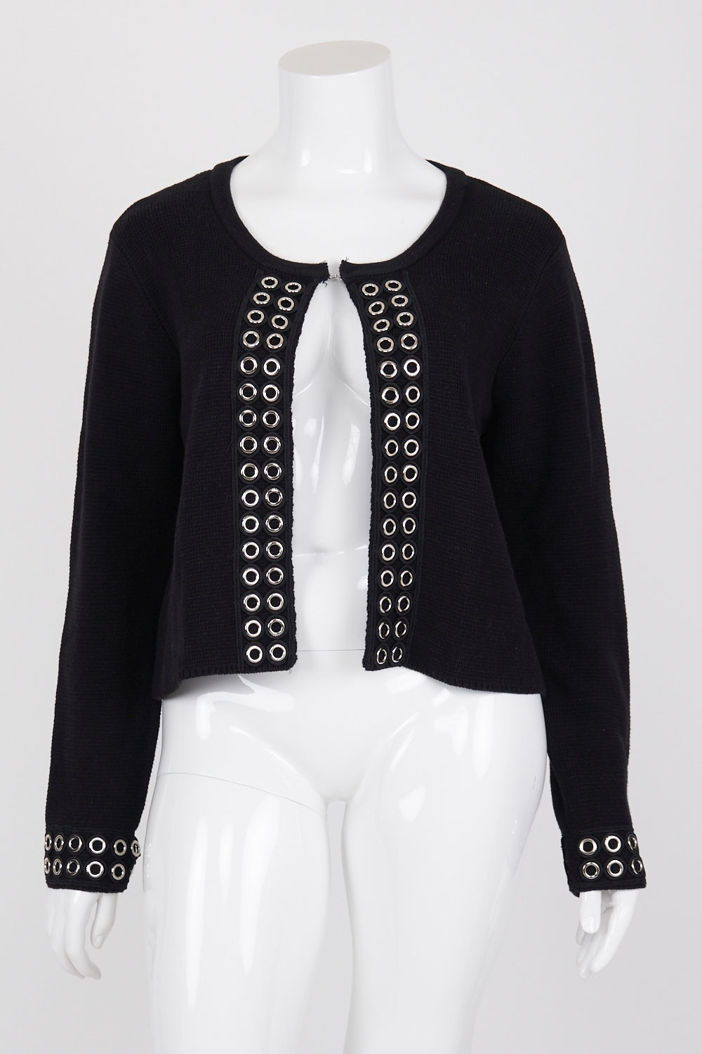 Heine Black Eyelet Jacket 16