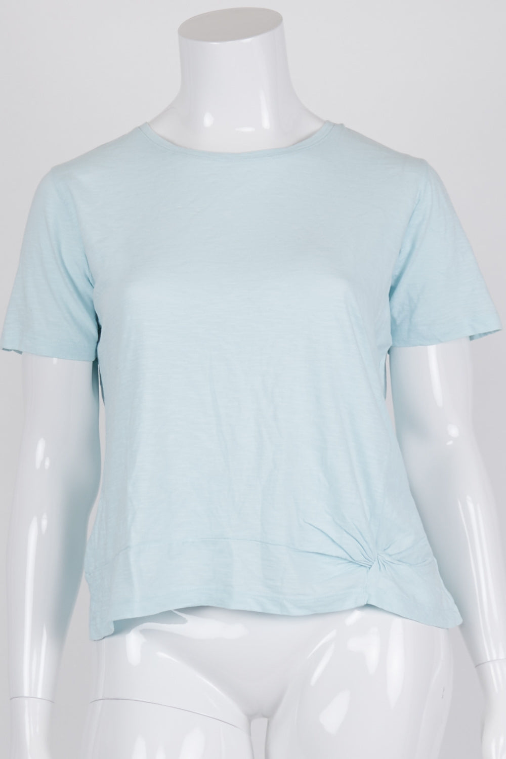 Foxwood Blue Knot Front Crop Tee 14