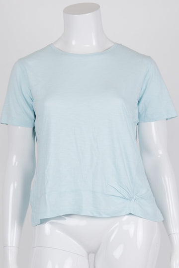 Foxwood Blue Knot Front Crop Tee 14