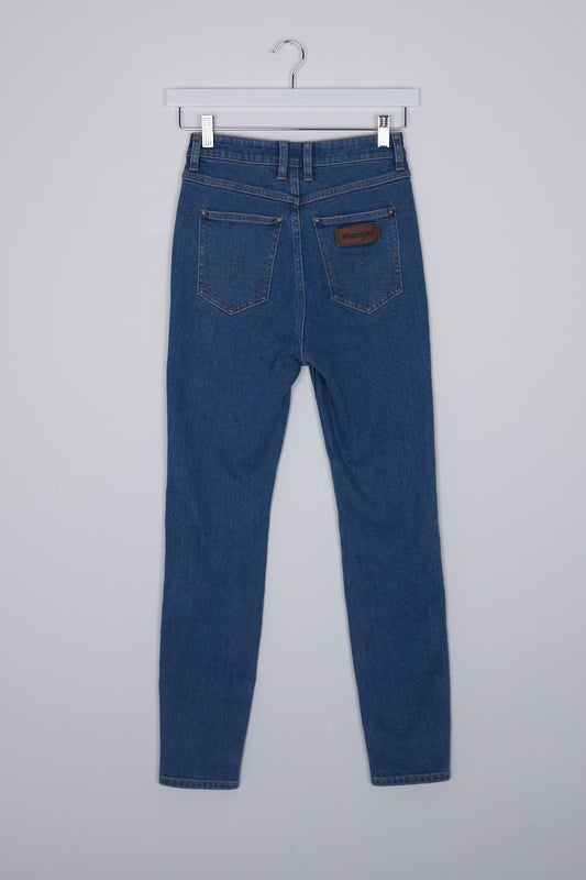 Wrangler Blue Hi Pins Jeans 8