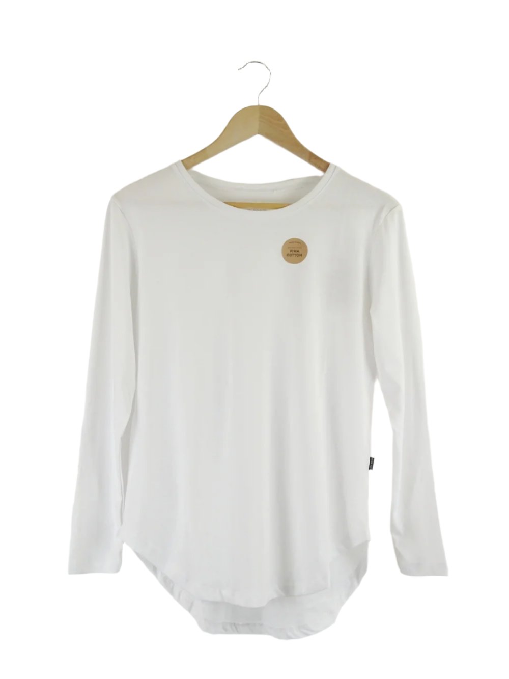 Casa-Amuk-White-Cotton-Saddle-Hem-Long-Sleeve-T-Shirt-8