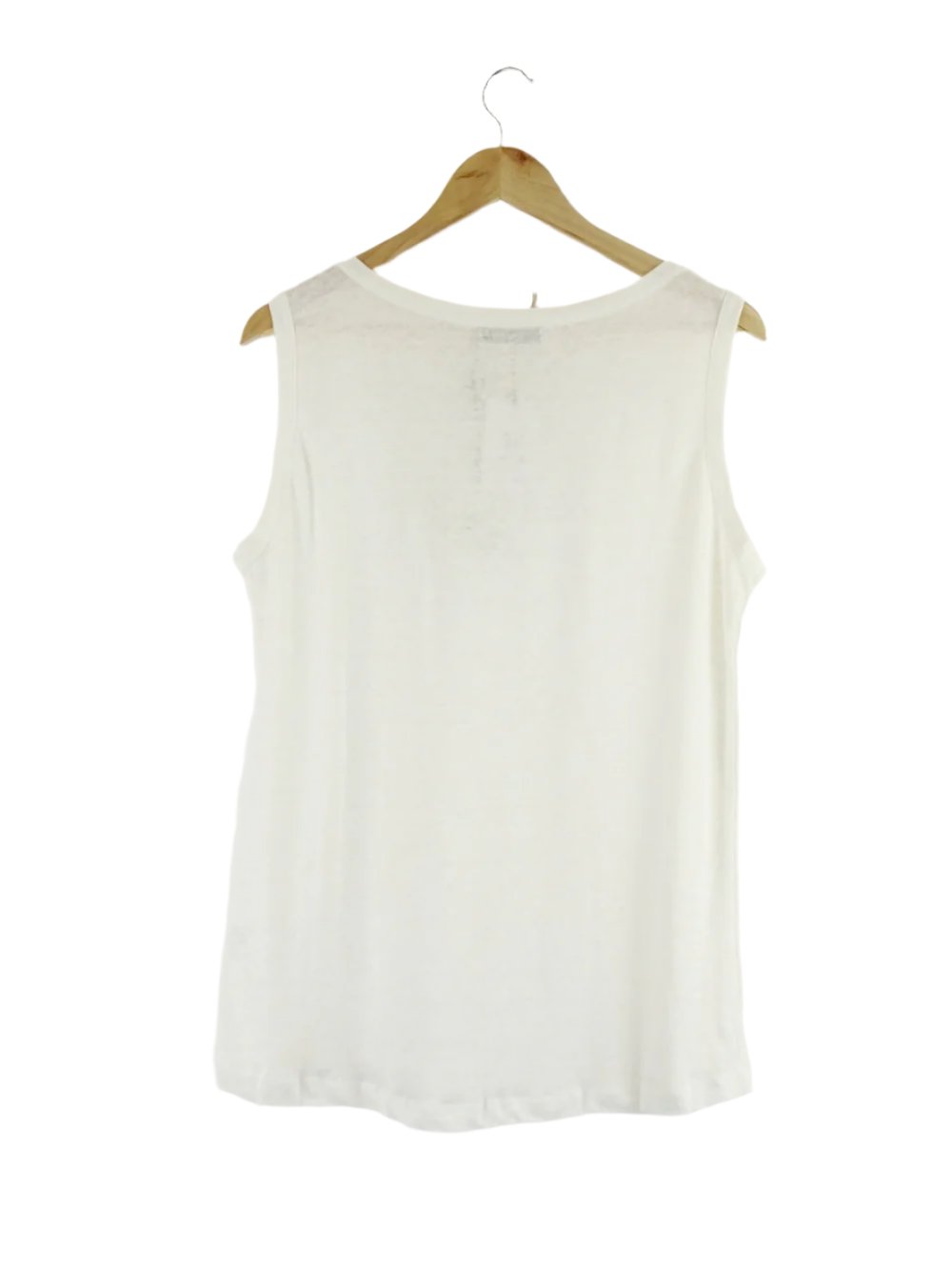 Amelius-'Aceline'-Cream-Linen-Tank-Top-XL