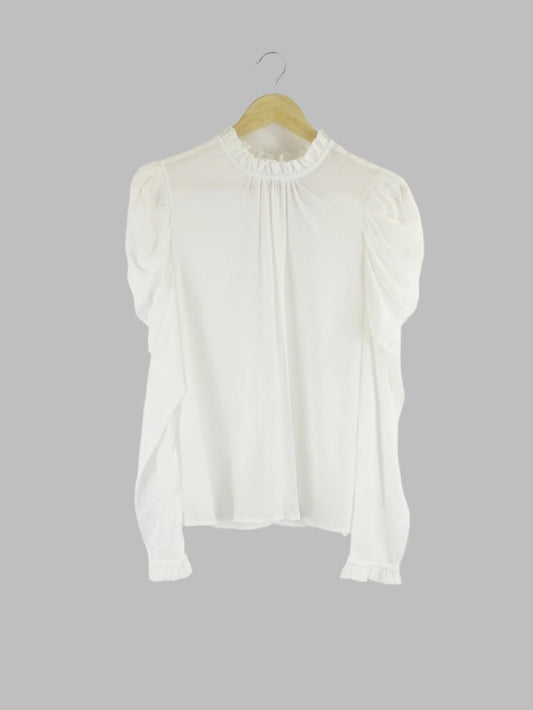 Amelius-'Clemence'-White-Long-Sleeve-Blouse-10