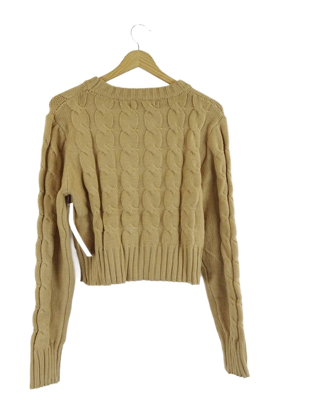 Amelius-'Mercy'-Camel-Knit-Jumper-M/L