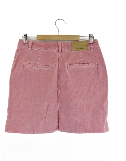 All-About-Eve-'Camilla'-Pink-Corduroy-Mini-Skirt-12