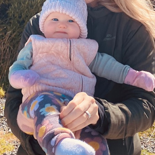 Baby Merino Mittens | Ballet Pink