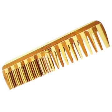 Bamboo Wide & Fine Tooth Comb