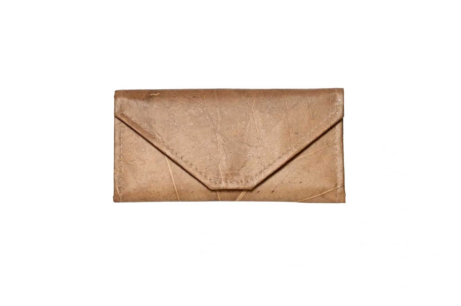 Vegan Leather Purse - Beige