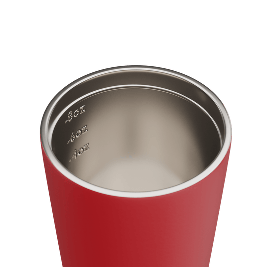 Reusable Cup | Bino | Chilli | Stainless Steel | 227ml/8oz