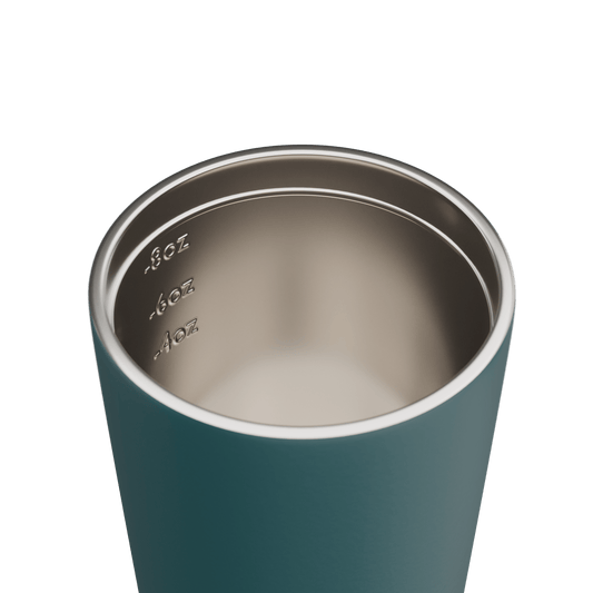 Reusable Cup | Bino | Emerald | Stainless Steel | 227ml/8oz