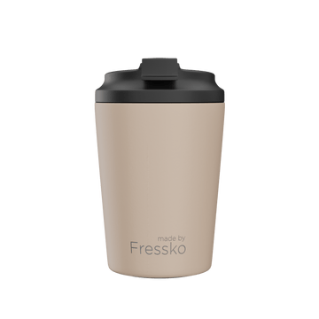 Reusable Cup | Bino | Oat | Stainless Steel | 227ml/8oz