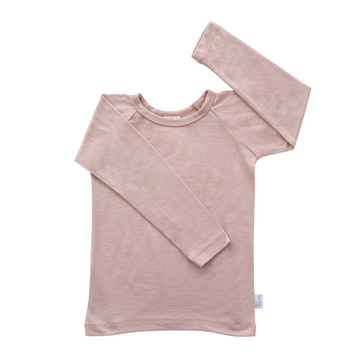 Baby Merino Long Sleeve Top | Blush