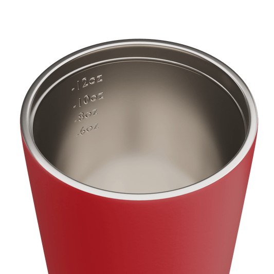 Reusable Cup | Camino | Chilli | Stainless Steel | 340ml/12oz