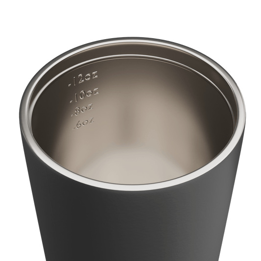 Reusable Cup | Camino | Coal | Stainless Steel | 340ml/12oz