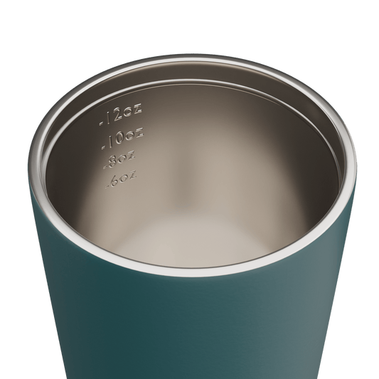 Reusable Cup | Camino | Emerald | Stainless Steel | 340ml/12oz