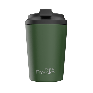 Reusable Cup | Camino | Khaki | Stainless Steel | 340ml/12oz