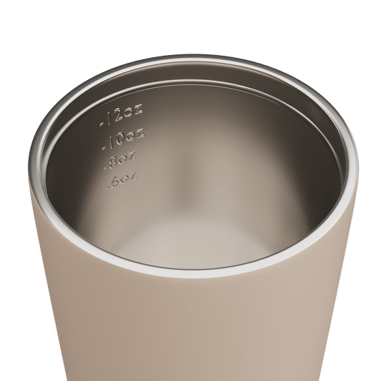 Reusable Cup | Camino | Oat | Stainless Steel | 340ml/12oz