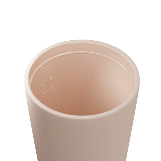 Reusable Cup | Bino | Oat | Ceramic | 227ml/8oz