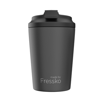 Reusable Cup | Ceramic Camino 340ml/12oz - Coal Made By Fressko