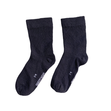 Baby Merino Crew Socks | Navy