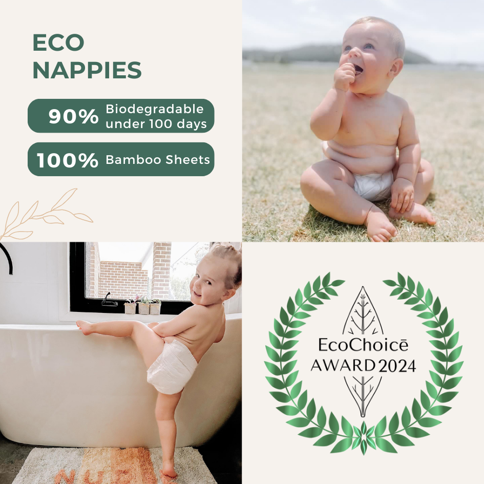 Cuddlies Eco Bamboo Nappy Eco Choice Award