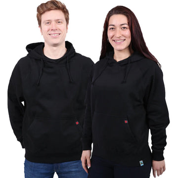 Pullover Hoodie, Unisex Black