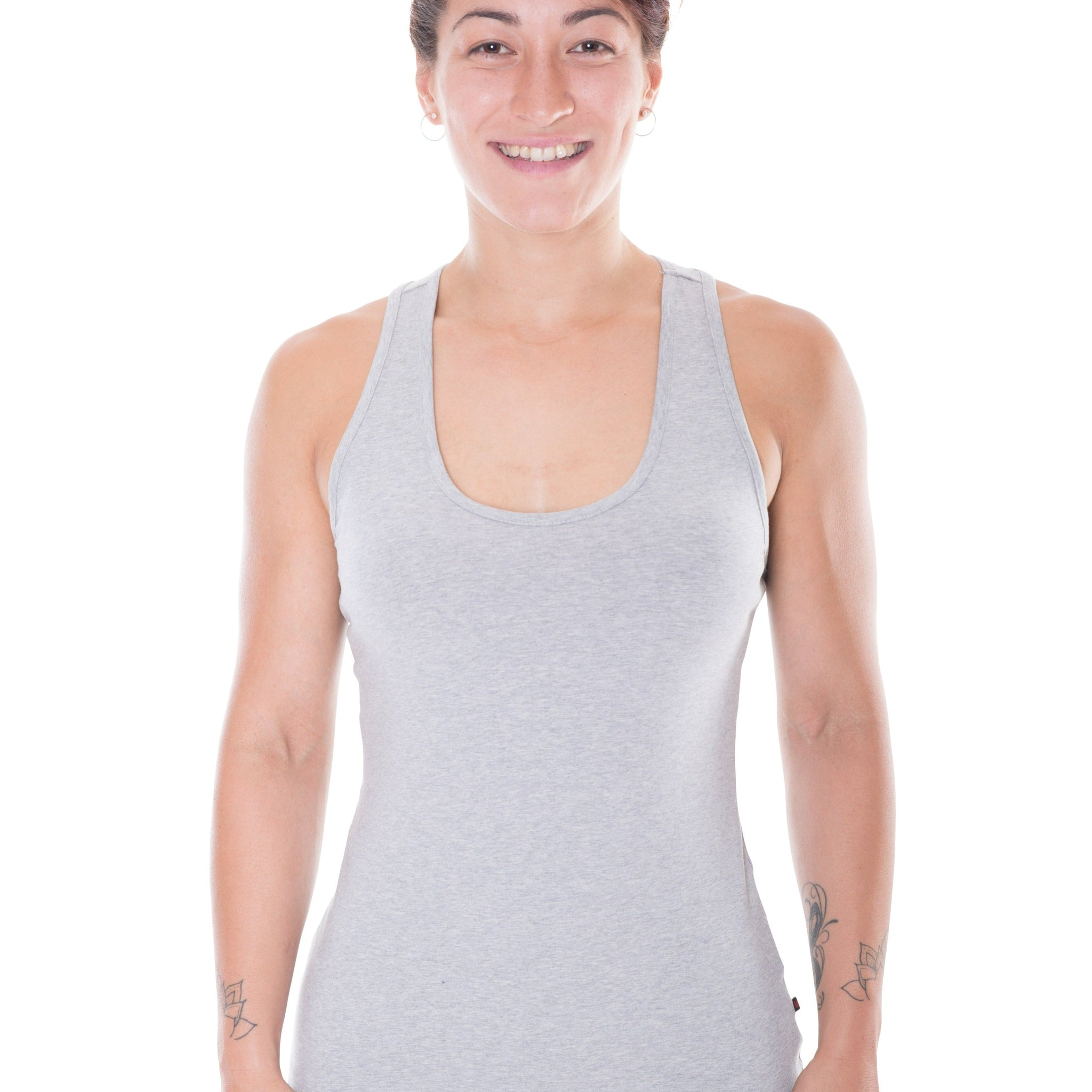 Racerback Singlet, Women's Grey