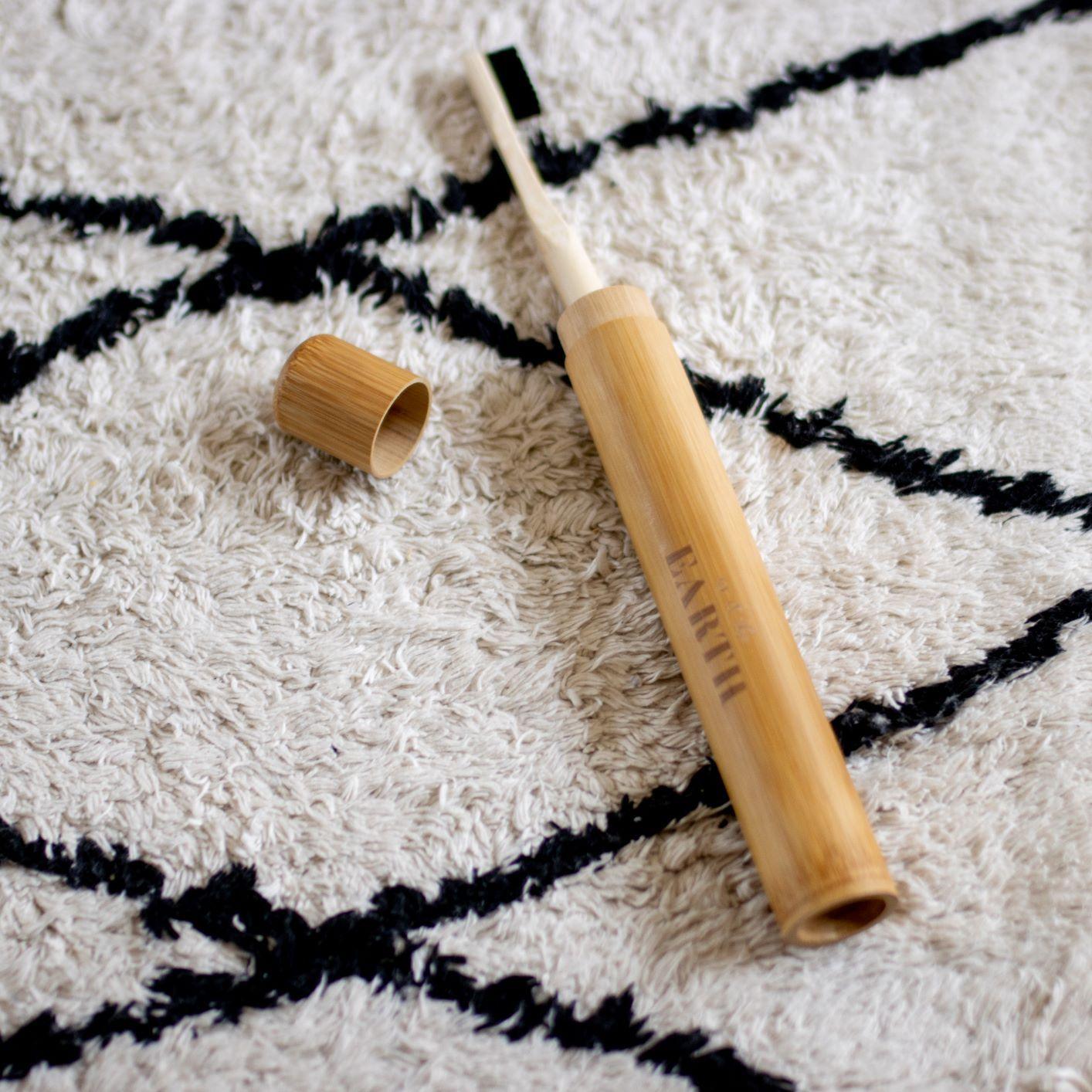 Eco-friendly Bamboo Toothbrush Travel SetSustainable Bathroom - Us and the Earth