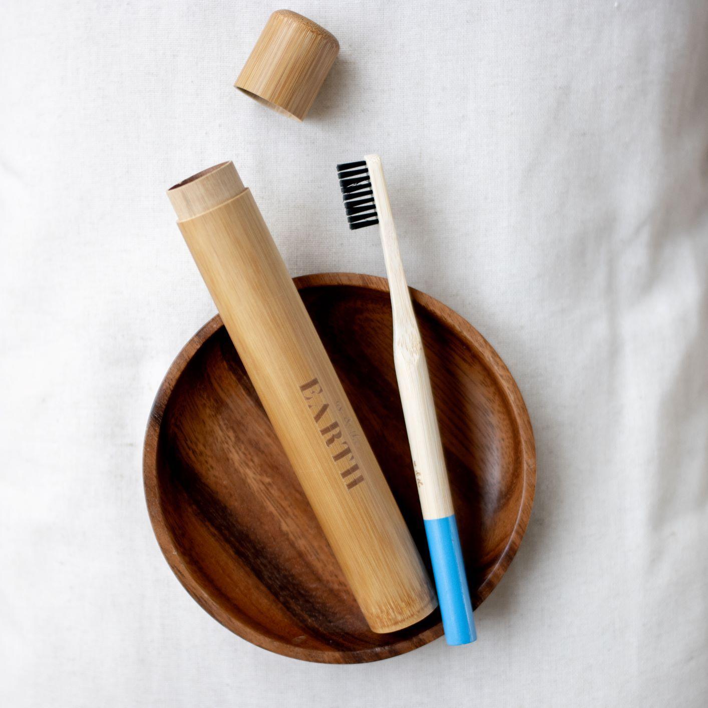 Eco-friendly Bamboo Toothbrush Travel SetSustainable Bathroom - Us and the Earth