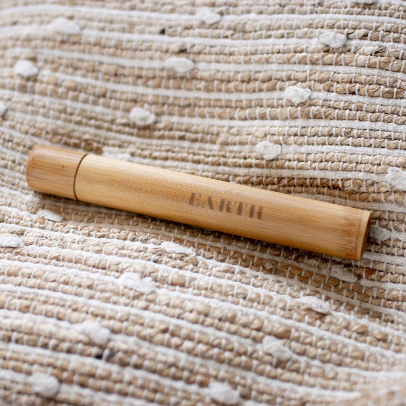 Eco-friendly Bamboo Toothbrush Travel SetSustainable Bathroom - Us and the Earth