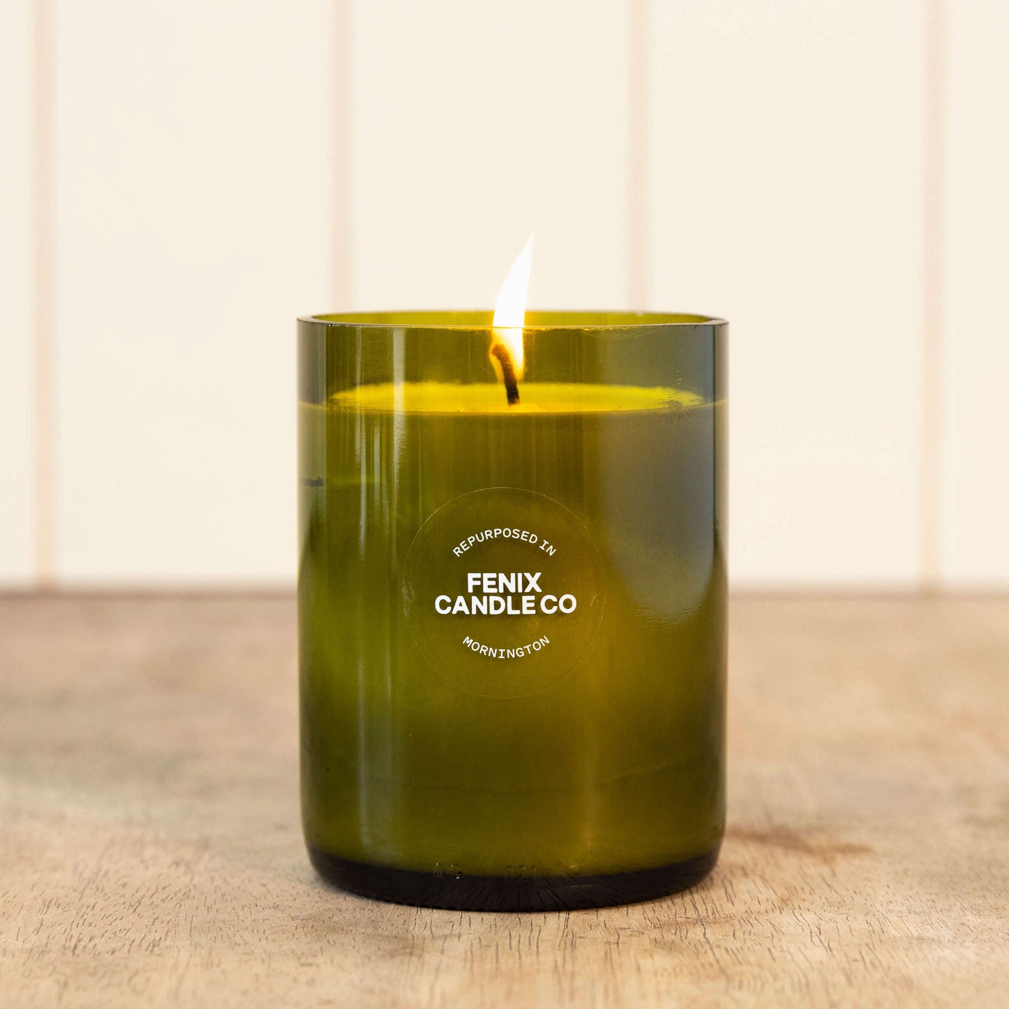 Citrus & Sage Wine Bottle Candle