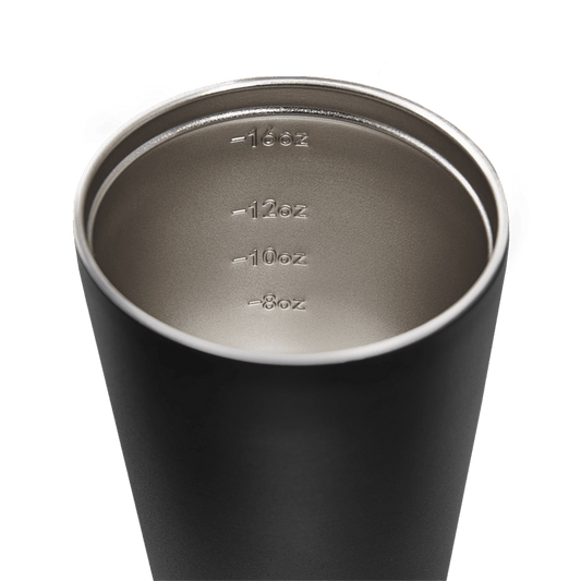 Reusable Cup | Grande | Coal | Stainless Steel | 475ml/16oz