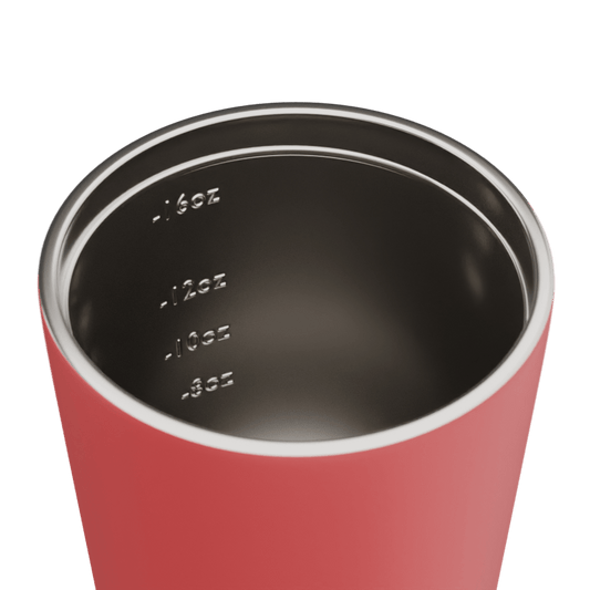 Reusable Cup | Grande | Coral | Stainless Steel | 475ml/16oz