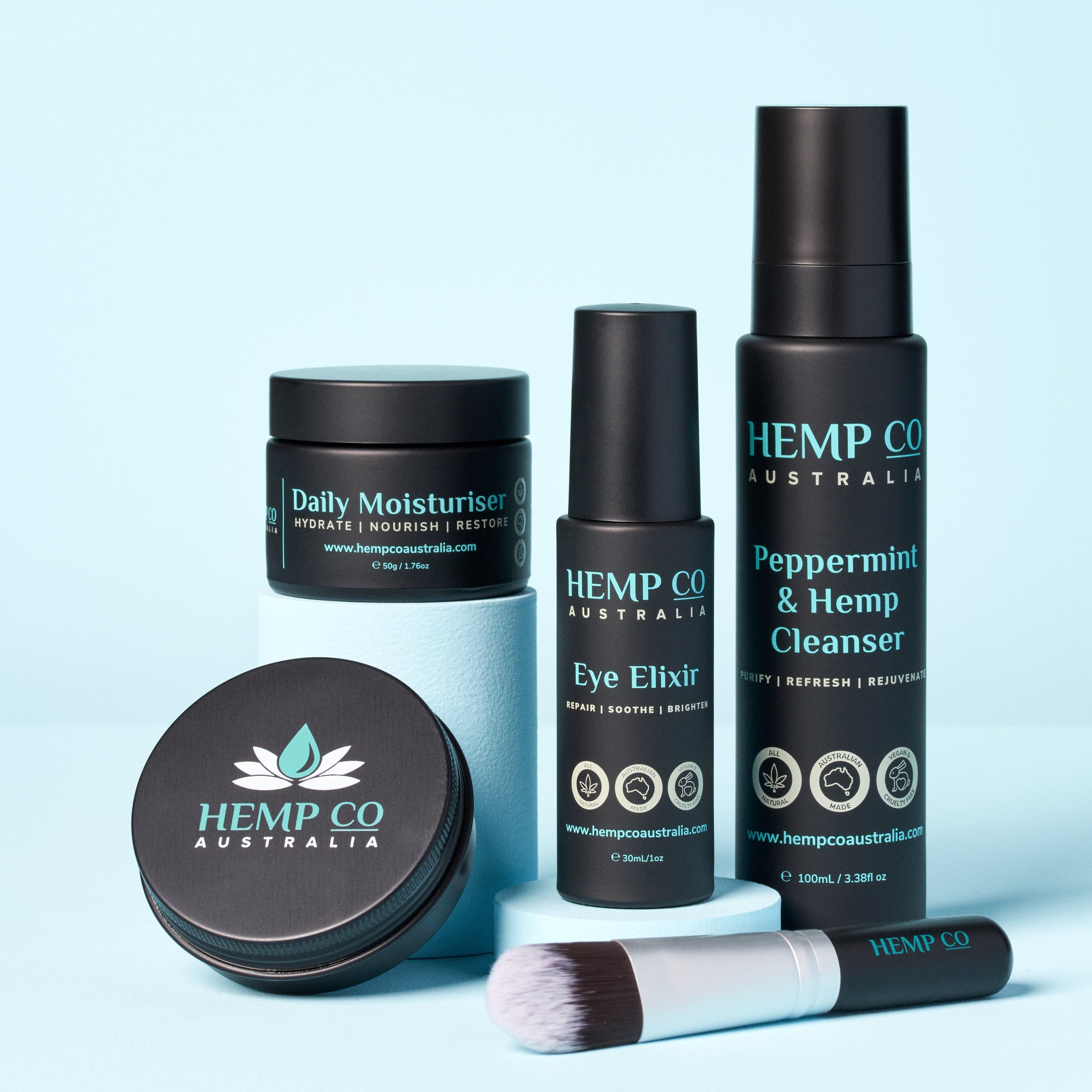 Detox, purify, restore & hydrate - Hemp Skincare Pack