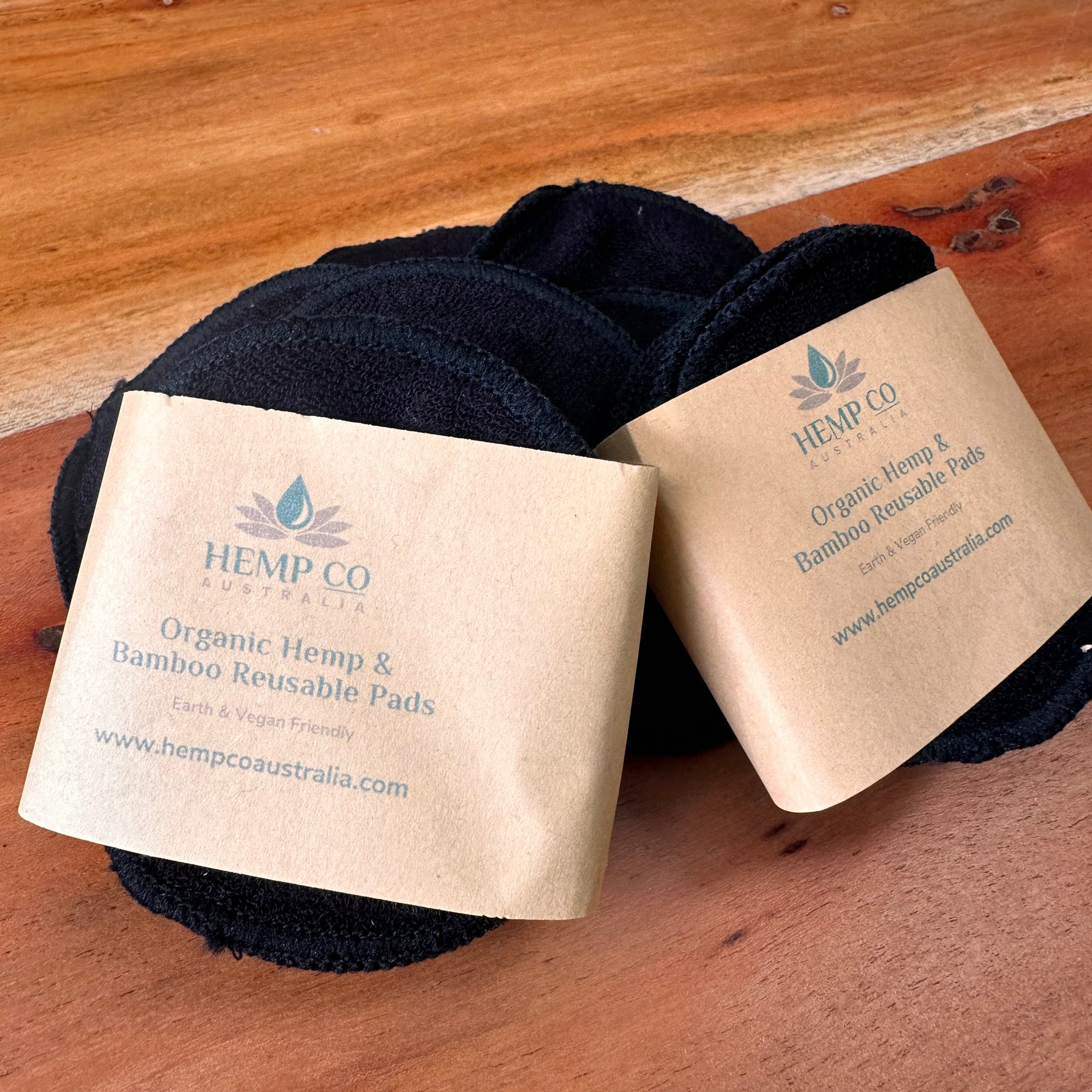 Organic Hemp & Bamboo Reusable Face pads