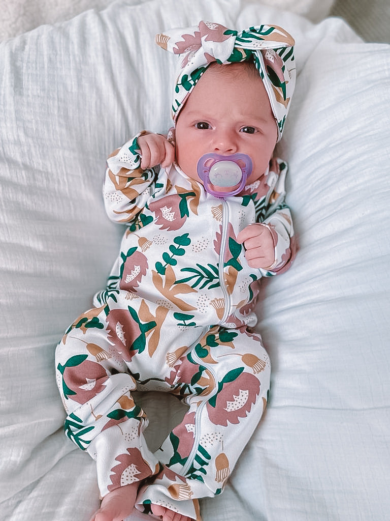 Organic Full Bodysuit - Protea