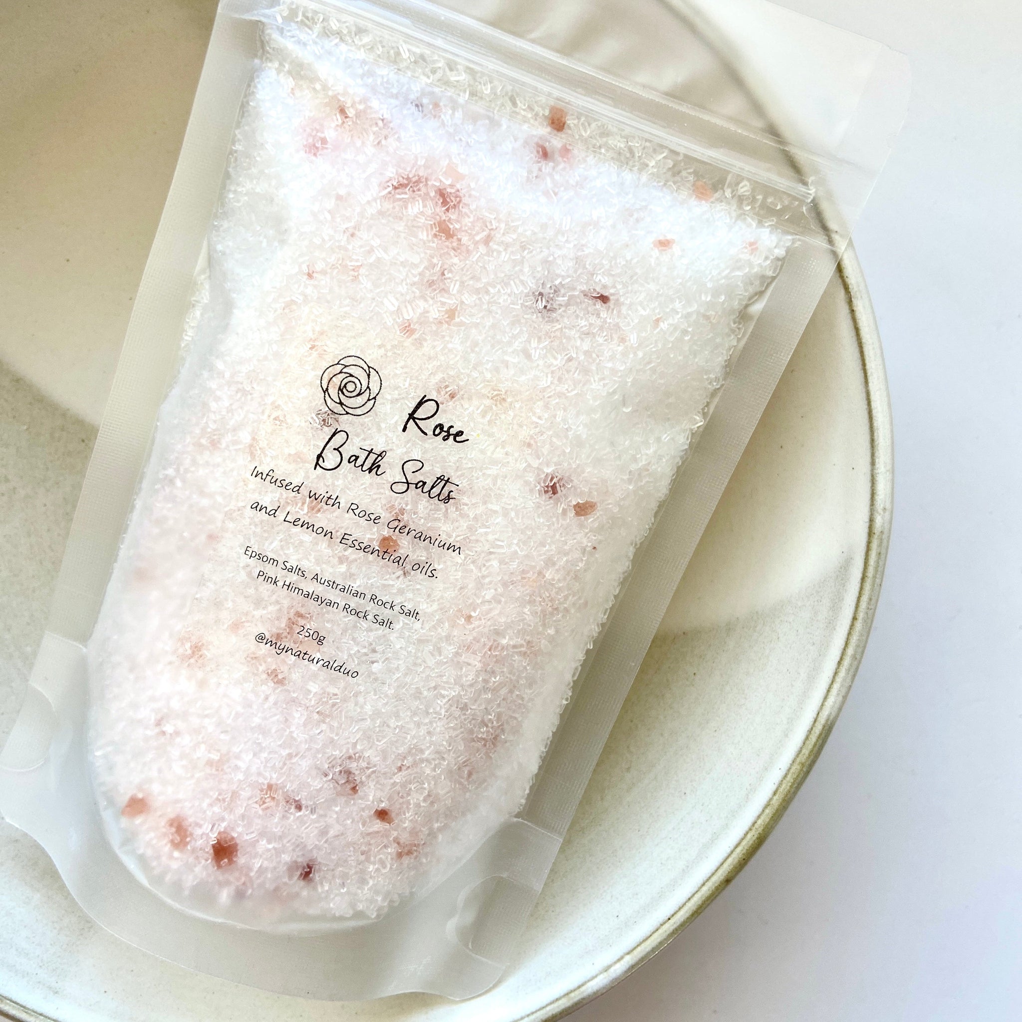 Rose Infused Bath Salts