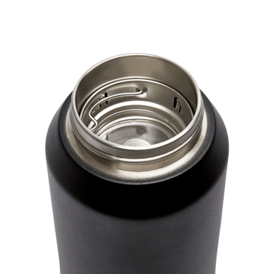 Infuser Flask | Core | Coal | Stainless Steel | 1L/33oz