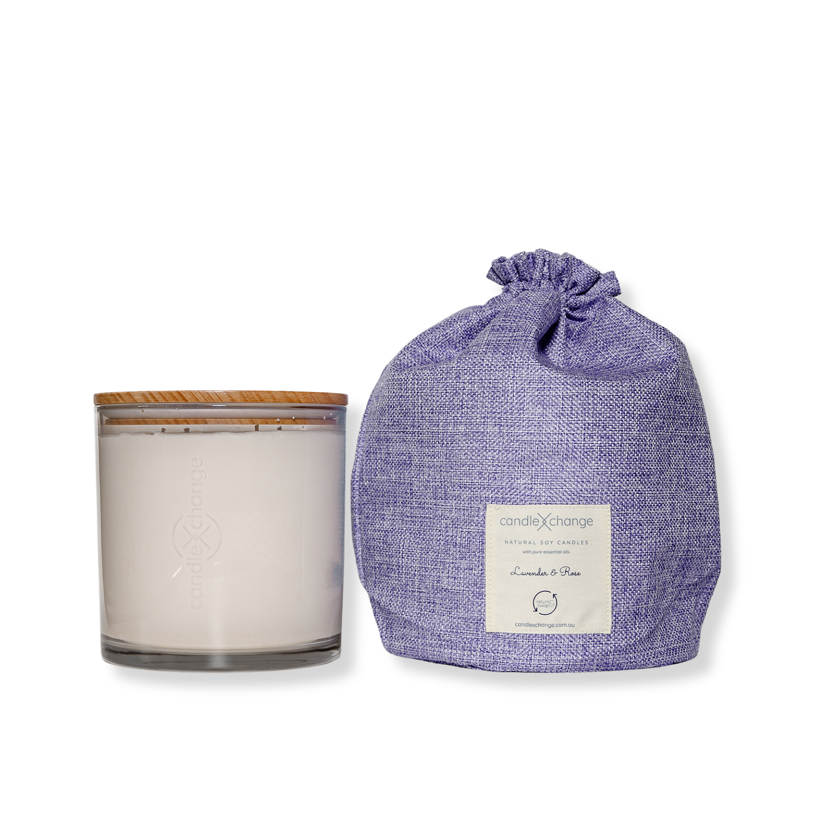 Lavender & Rose 1.5kg Soy Candle