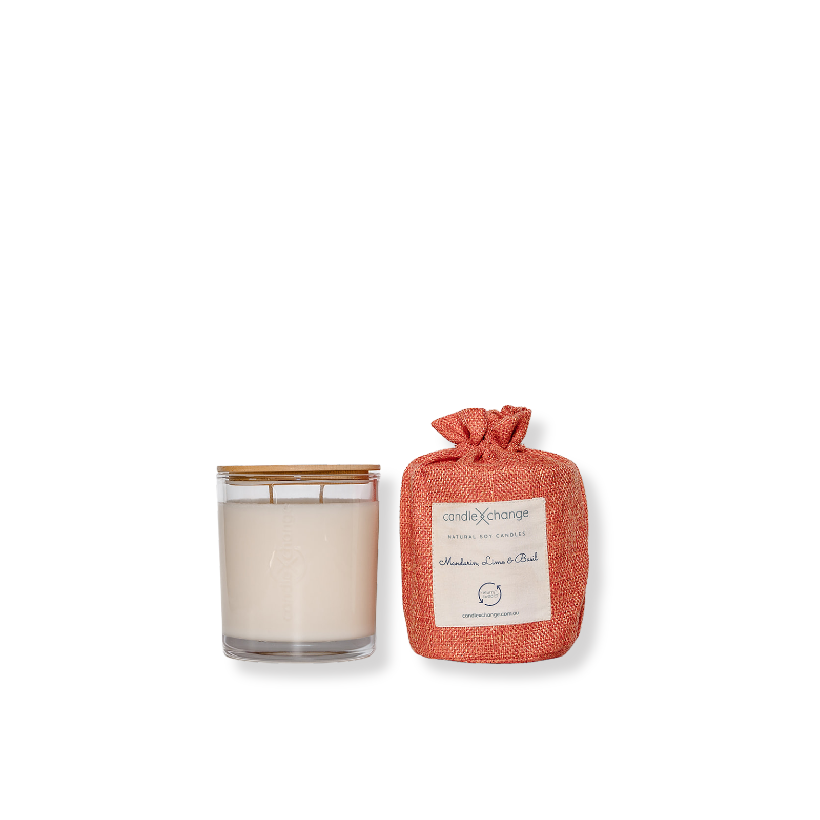 Mandarin, Lime & Basil 400g Soy Candle