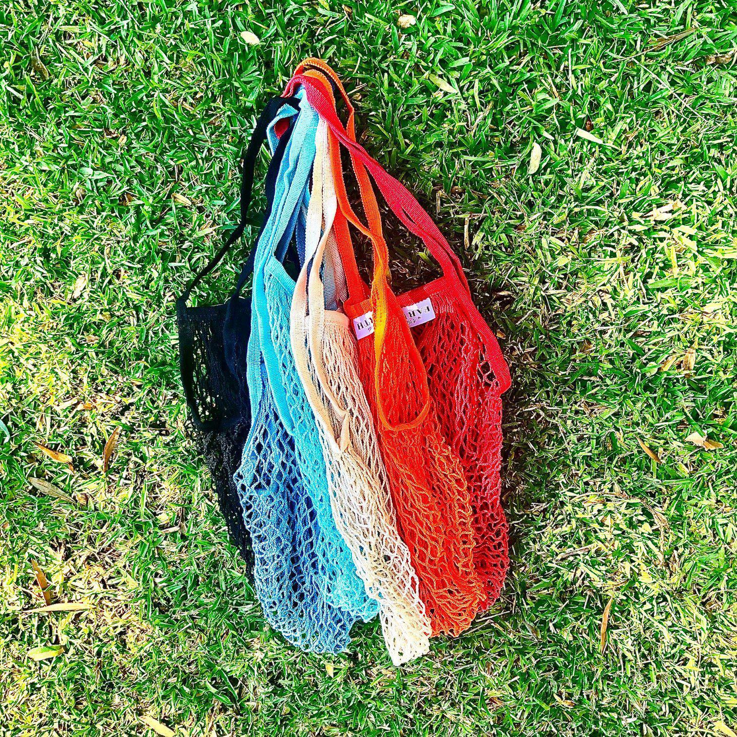 Market Day Shopping Bundle | 6 Produce Bags | Mesh Shopping ToteSustainable Kitchen - Us and the Earth