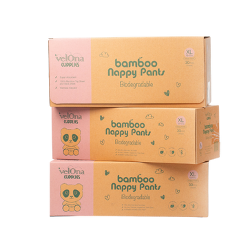 Cuddlies Bamboo Eco Nappy Size 5 XL Walker 3 pack