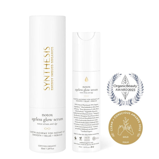 Notox Ageless Glow Serum Synthesis Organics